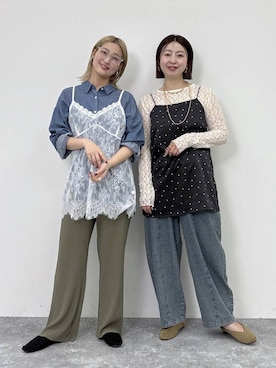 hanaeさん（レディース・161cm）の春コーディネート