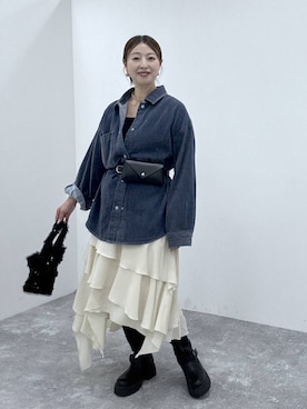 hanaeさん(レディース・161cm)の秋コーディネート