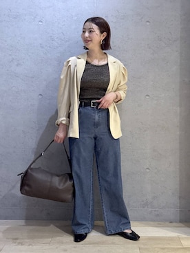 hanaeさん（レディース・161cm）の春コーディネート