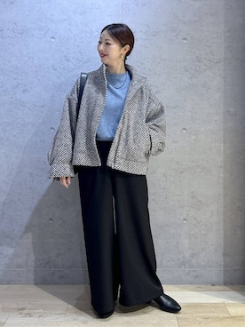 hanaeさん（レディース・161cm）の冬コーディネート