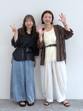 hanaeさん(レディース・161cm)の夏コーディネート