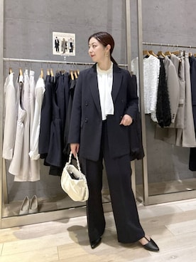 hanaeさん（レディース・161cm）の冬コーディネート