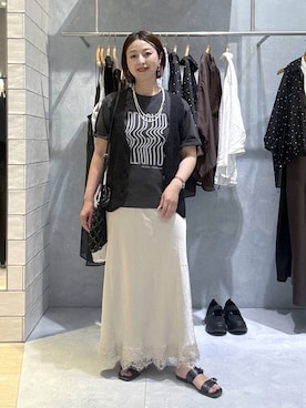 hanaeさん（レディース・161cm）の夏コーディネート