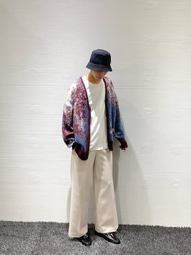 「SHINYAKOZUKA（シンヤコヅカ）のアイテム（トップス）」を使った、こうき GARDENさん（メンズ・177cm）の秋コーディネート
