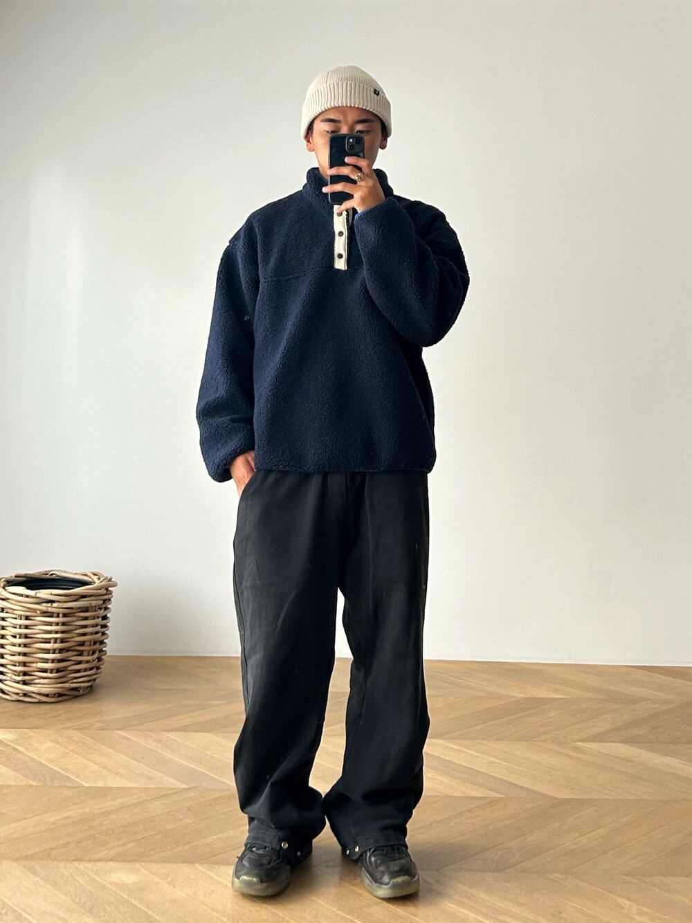 CANAL JEAN（キャナルジーン）の「Lakey Park ボアフリースプル 