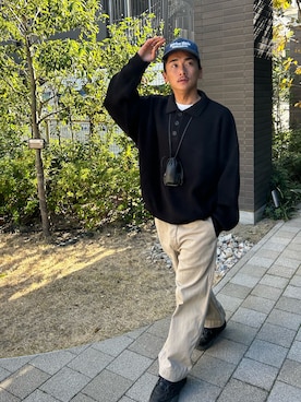 「CANAL JEAN（キャナルジーン）のアイテム」を使った、takuyaさん（メンズ・170cm）の冬コーディネート