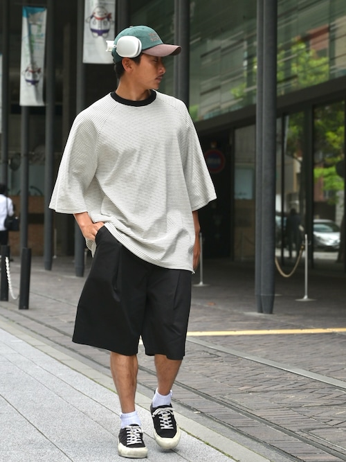 セール】choice_cnl ナローボーダーラグランTシャツ（Tシャツ