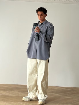 「CANAL JEAN（キャナルジーン）のアイテム」を使った、takuyaさん（メンズ・170cm）の春コーディネート