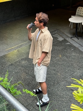 「CANAL JEAN（キャナルジーン）のアイテム」を使った、takuyaさん（メンズ・170cm）の春コーディネート