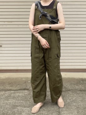 「Calvin Klein（カルバン・クライン）のアイテム（財布/小物）」を使った、（＾Ｏ＾）さん（レディース・157cm）の夏コーディネート