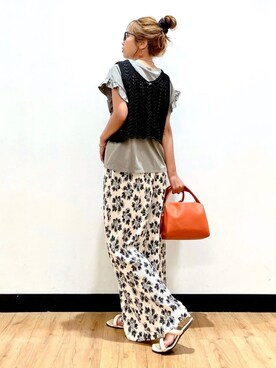 Natsu☆さん（レディース・157cm）の夏コーディネート