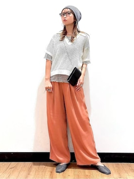 Natsu☆さん（レディース・157cm）の春コーディネート