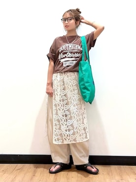 Natsu☆さん(レディース・157cm)の夏コーディネート