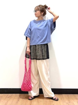 Natsu☆さん(レディース・157cm)の夏コーディネート