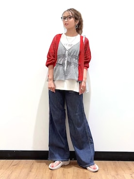 Natsu☆さん（レディース・157cm）の夏コーディネート