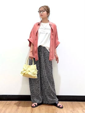 Natsu☆さん（レディース・157cm）の夏コーディネート