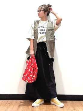Natsu☆さん（レディース・157cm）の春コーディネート