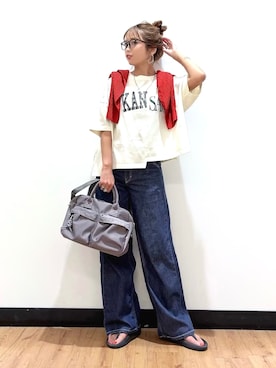 「Right-on（ライトオン）のアイテム」を使った、Natsu☆さん（レディース・157cm）の夏コーディネート