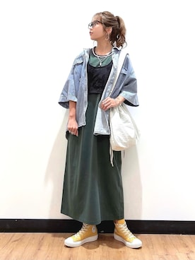 Natsu☆さん（レディース・157cm）の春コーディネート