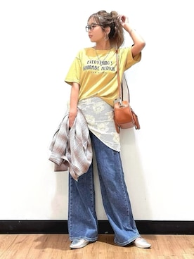 Natsu☆さん（レディース・157cm）の春コーディネート
