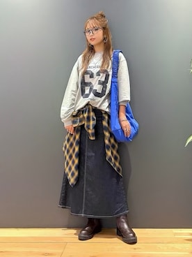 Natsu☆さん（レディース・157cm）の秋コーディネート