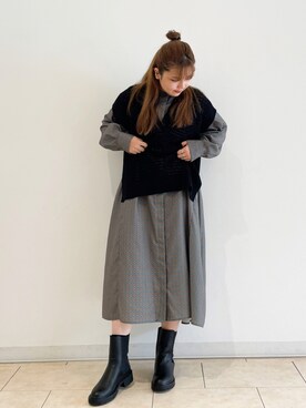 Opaque Clip オペークドットクリップ のワンピースを使った人気ファッションコーディネート Wear