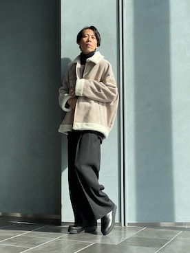 SATORU KASAIさん（メンズ・178cm）の冬コーディネート