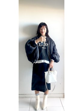 「H&M（エイチ・アンド・エム）のアイテム」を使った、yukino_yucchinoさん（骨格ナチュラル・レディース・151cm）の春コーディネート