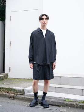 「marka（マーカ）のアイテム」を使った、Hisakiさん（メンズ・178cm）の夏コーディネート