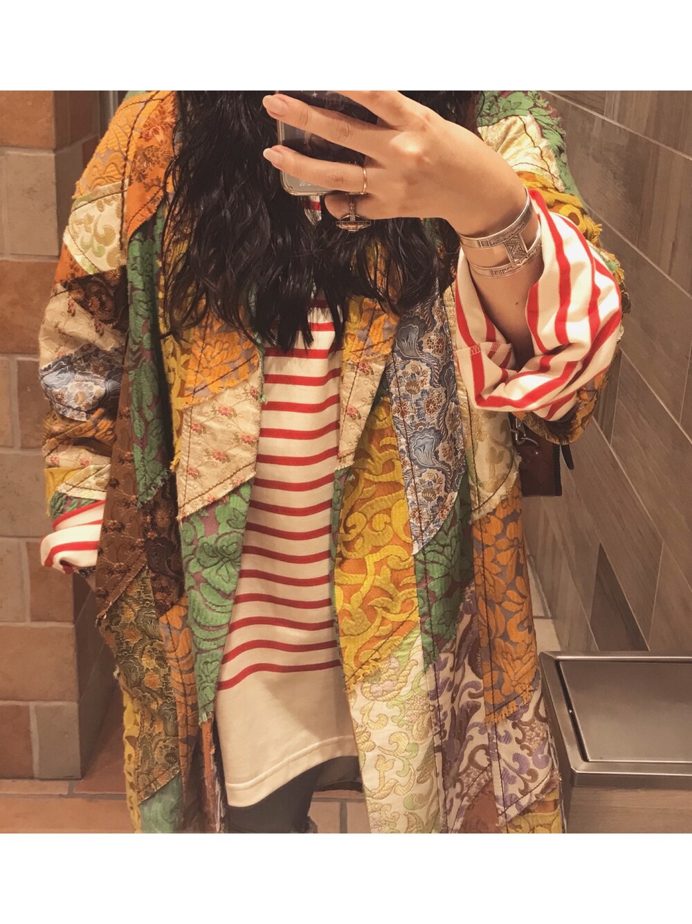 「プラダ、outil」｜「PRADAの2015ss（その他アウター、その他）」を使った、yuiさん（レディース・160cm）の秋コーディネートの1枚目の写真