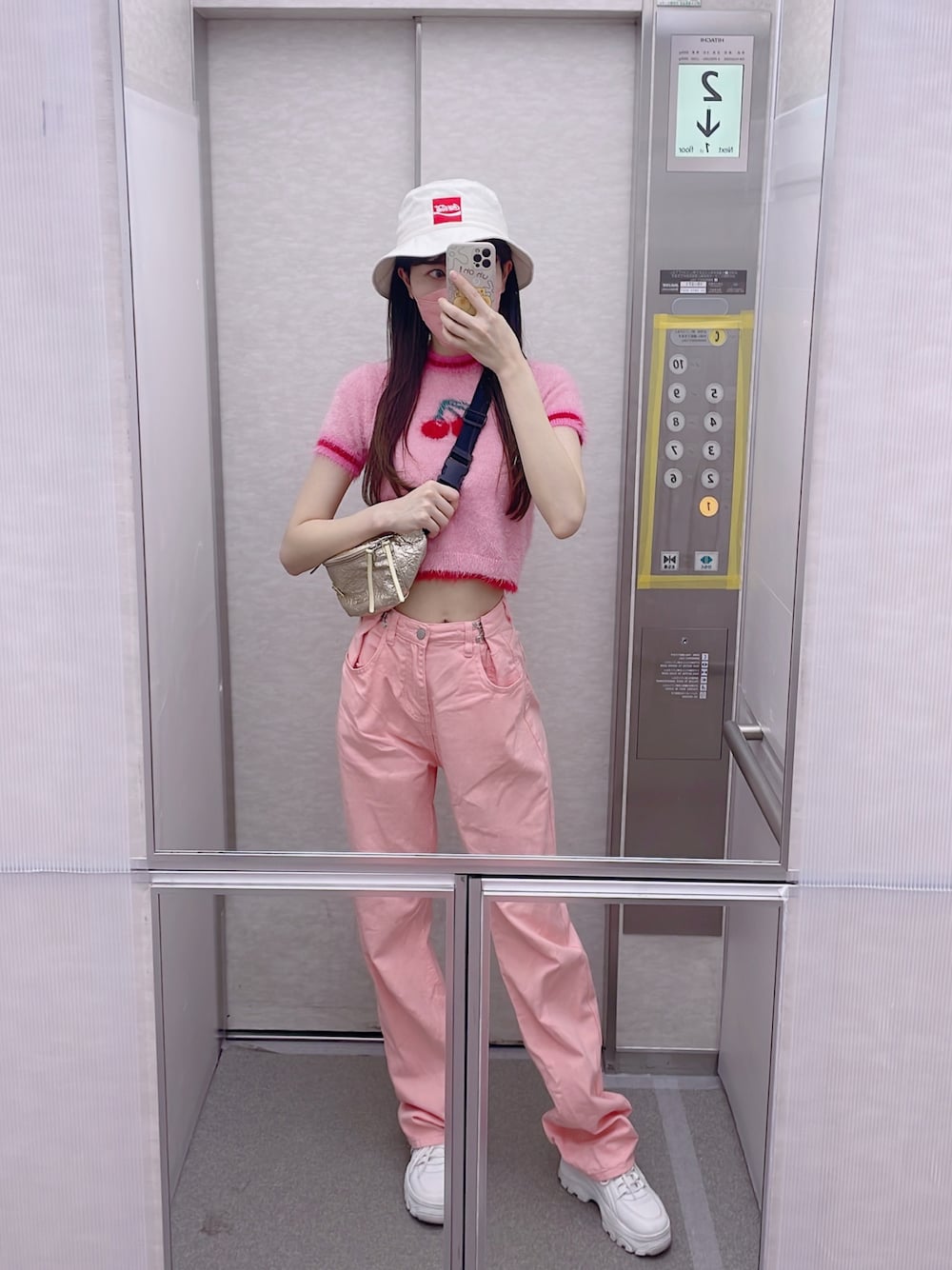Coca Cola（コカコーラ）の「∴WEGO/COCA-COLA別注バケットハット