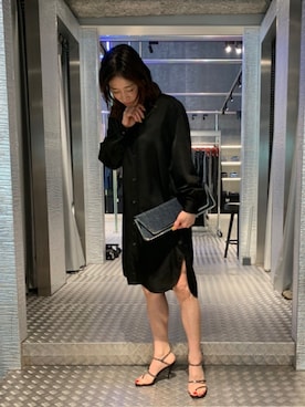 「DIESEL OSAKA」｜「アイテム（ワンピース/ドレス）」を使った、かとちゃんさん（レディース・162cm）の春コーディネート