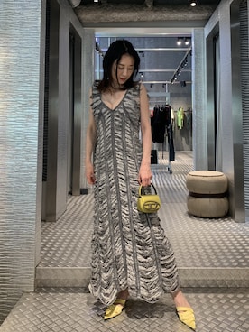 「DIESEL OSAKA」｜かとちゃんさん（レディース・162cm）の春コーディネート