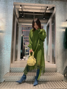 「DIESEL OSAKA」｜かとちゃんさん（レディース・162cm）の秋コーディネート
