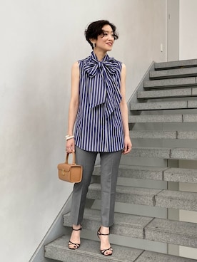 Tomoko.Kさん(レディース・163cm)の夏コーディネート