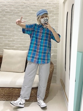 「oversize」｜ㄌさん（レディース・167cm）の春コーディネート