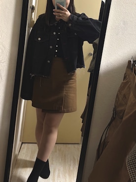 「nemne store（ネンネストア）のアイテム」を使った、ToMさん（レディース・158cm）の冬コーディネート