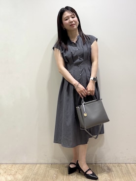 「index（インデックス）のアイテム」を使った、mameさん（レディース・154cm）の夏コーディネート