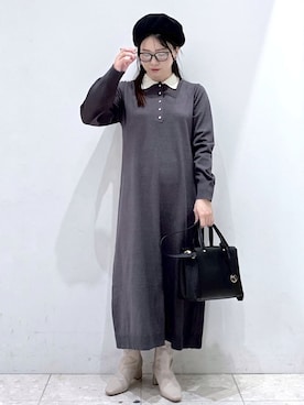 mameさん(レディース・154cm)の秋コーディネート