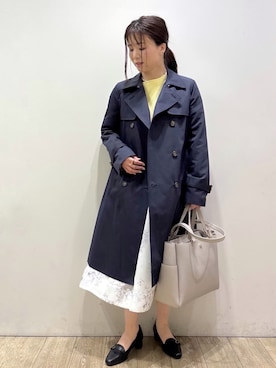 「THE SHOP TK （ザ ショップ ティーケー ）のアイテム」を使った、まめ実花さん（レディース・154cm）の冬コーディネート