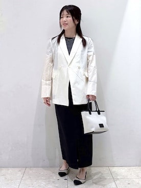 mameさん(レディース・154cm)の春コーディネート
