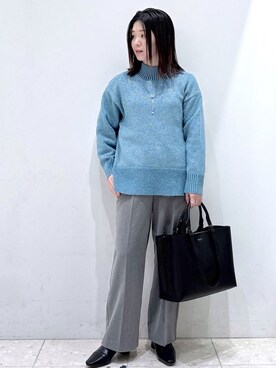 mameさん（レディース・154cm）の冬コーディネート