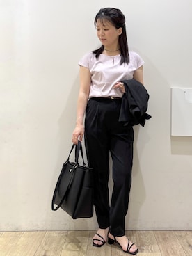 mameさん（レディース・154cm）の春コーディネート