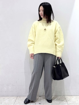 mameさん(レディース・154cm)の冬コーディネート