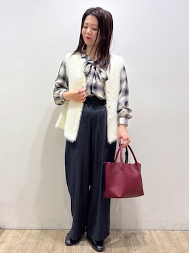 mameさん(レディース・154cm)の秋コーディネート