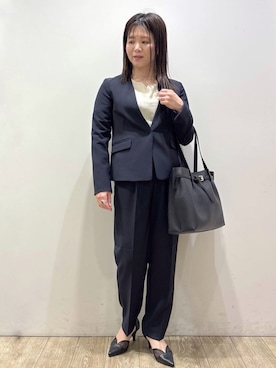 mameさん(レディース・154cm)の春コーディネート