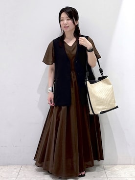 mameさん(レディース・154cm)の夏コーディネート
