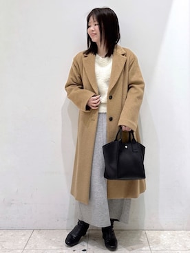 mameさん（レディース・154cm）の冬コーディネート