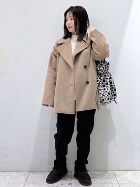 mameさん(レディース・154cm)の冬コーディネート