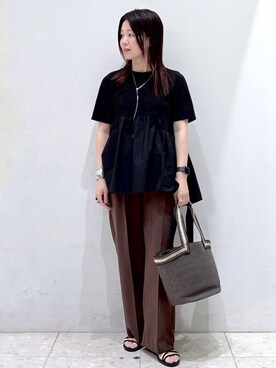 mameさん（レディース・154cm）の夏コーディネート
